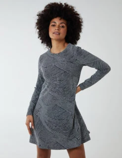 Lurex Swing Mini Dress