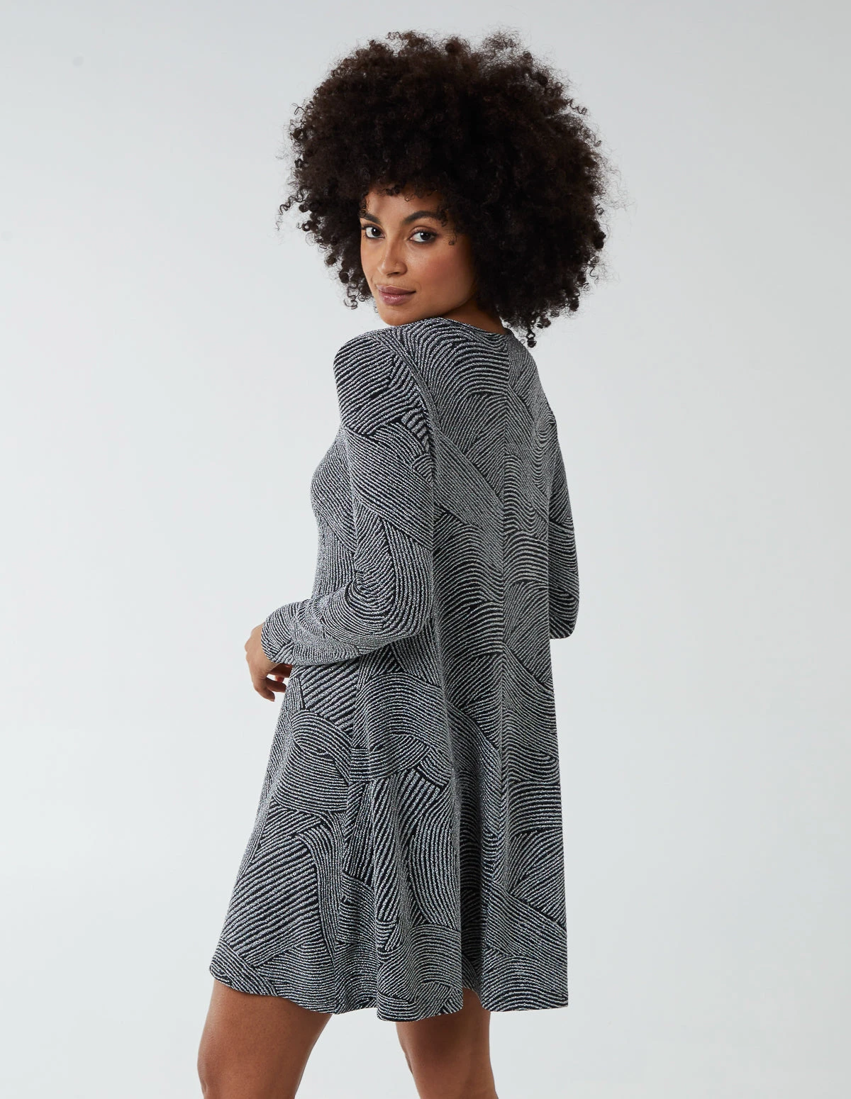 Lurex Swing Mini Dress 7 Lurex Swing Mini Dress - Image 5