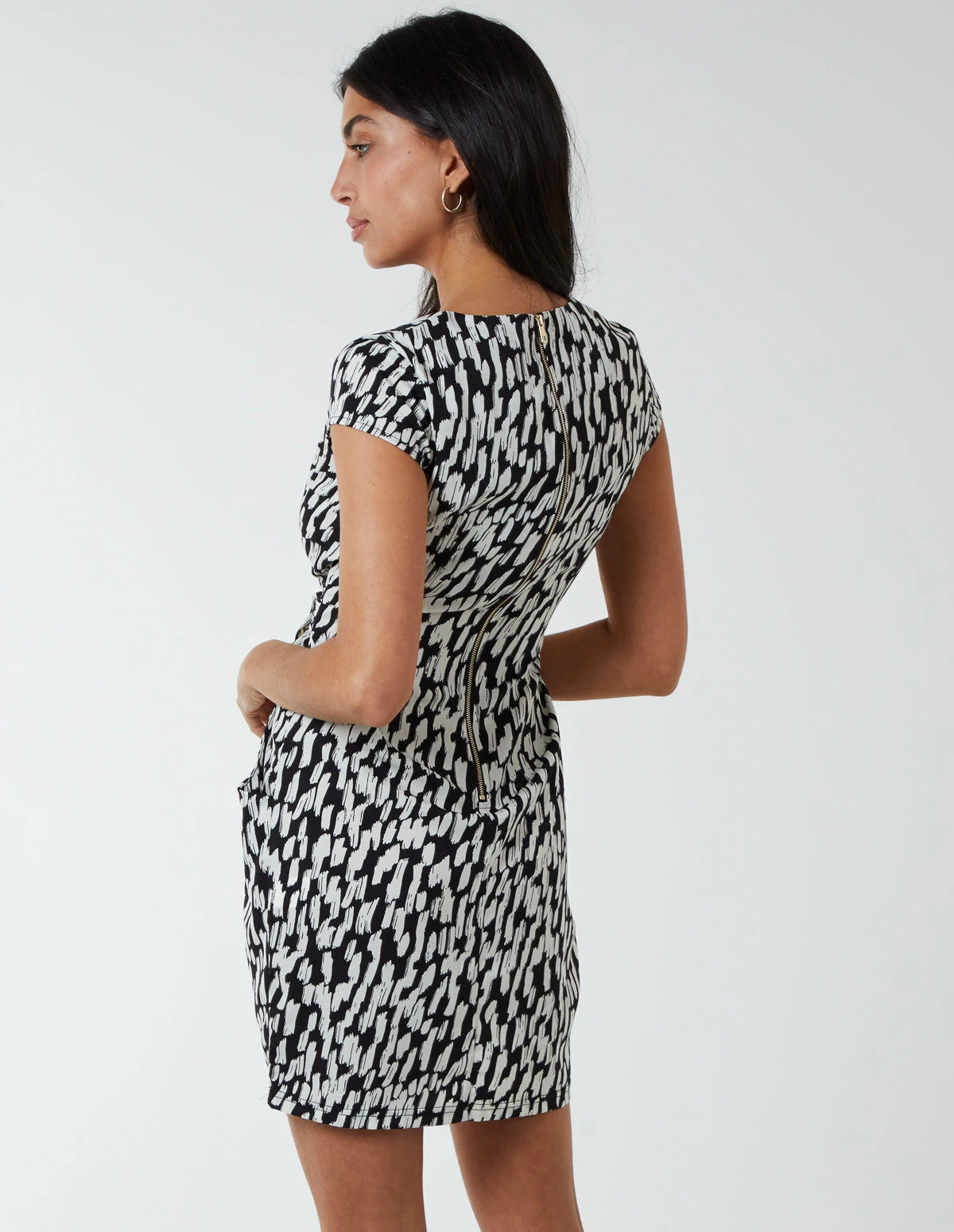 Wrap Tulip Hem Dress 7 Wrap Tulip Hem Dress - Image 5