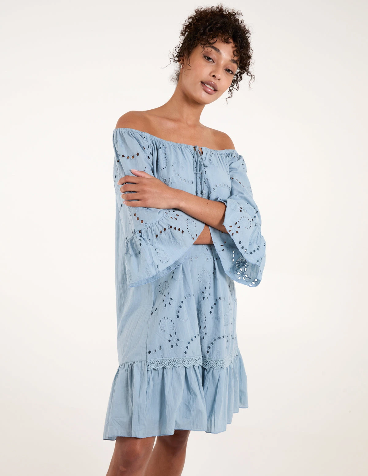 Broderie Tunic Smock Dress 3 Broderie Tunic Smock Dress