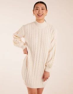 Moda Ulla Shop 25 Cable Knit Dress