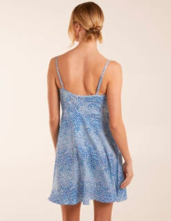 Ruffle Wrap Front Cami Mini Dress -Moda Ulla Shop BV245016002 129608