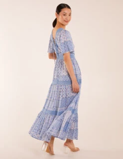 Crochet Detailed Maxi Dress -Moda Ulla Shop BV245800002 129514