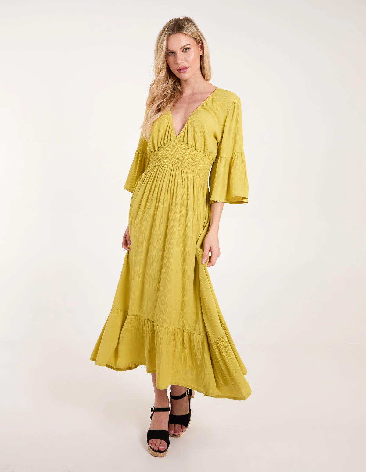 Shirred Empire Bust Dress 4 Shirred Empire Bust Dress - Image 2