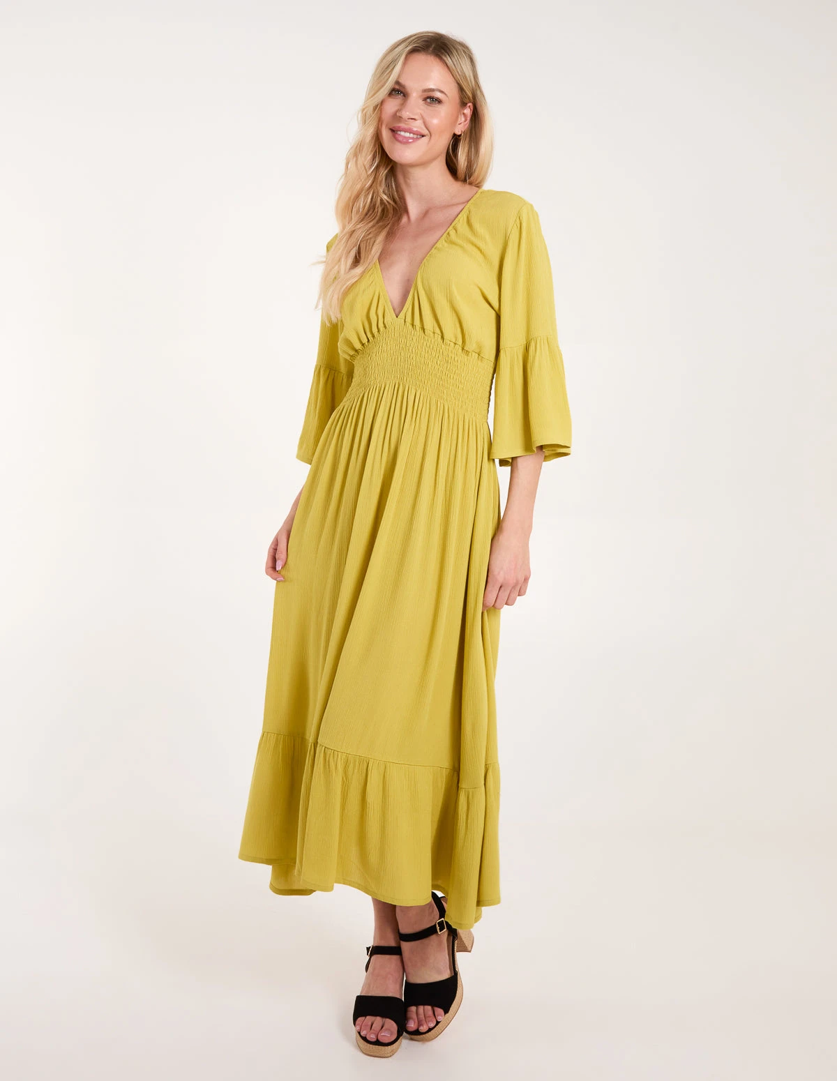 Shirred Empire Bust Dress 6 Shirred Empire Bust Dress - Image 4