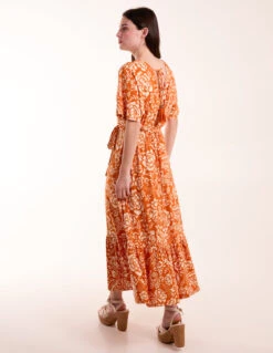 Double V Midi Dress With Tassel Tie 11 Double V Midi Dress With Tassel Tie -Moda Ulla Shop BV245822011 130713