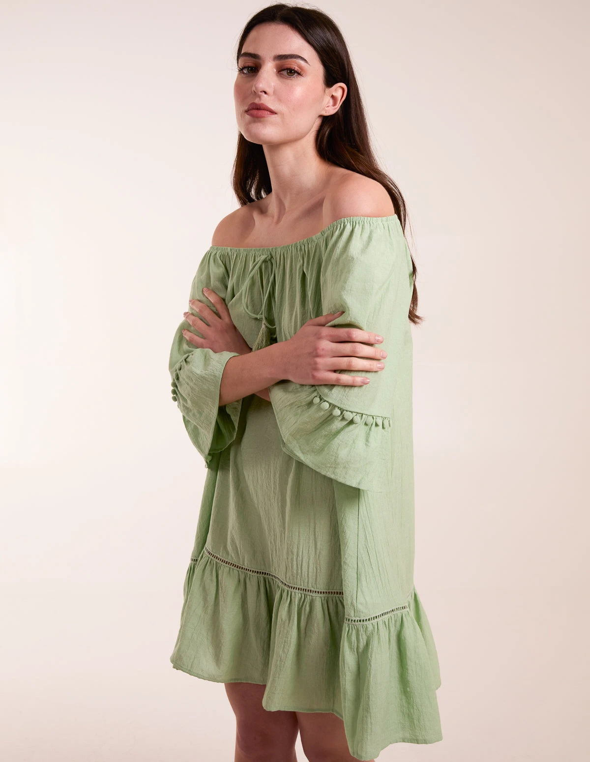 On Off Shoulder Tunic Dress 4 On Off Shoulder Tunic Dress - Image 2