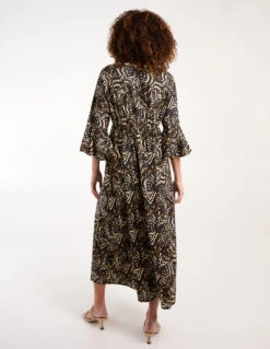 V Neck Shell Midi Dress -Moda Ulla Shop BV245953070 132731