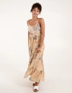 Elephant Dress Cami Dress 8 Elephant Dress Cami Dress -Moda Ulla Shop BV245956 BEIGE 1