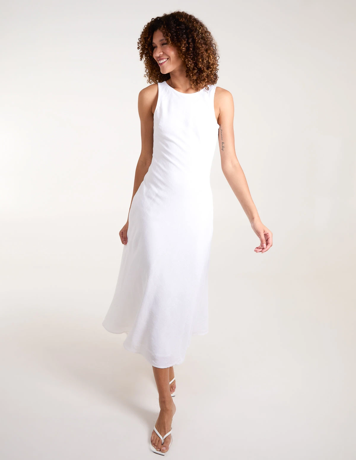 Bias Cut Midi Dress 4 Bias Cut Midi Dress - Image 2