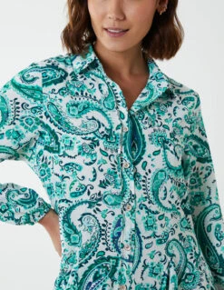 Paisley Button Down Dress 8 Paisley Button Down Dress -Moda Ulla Shop BV2644023 108600