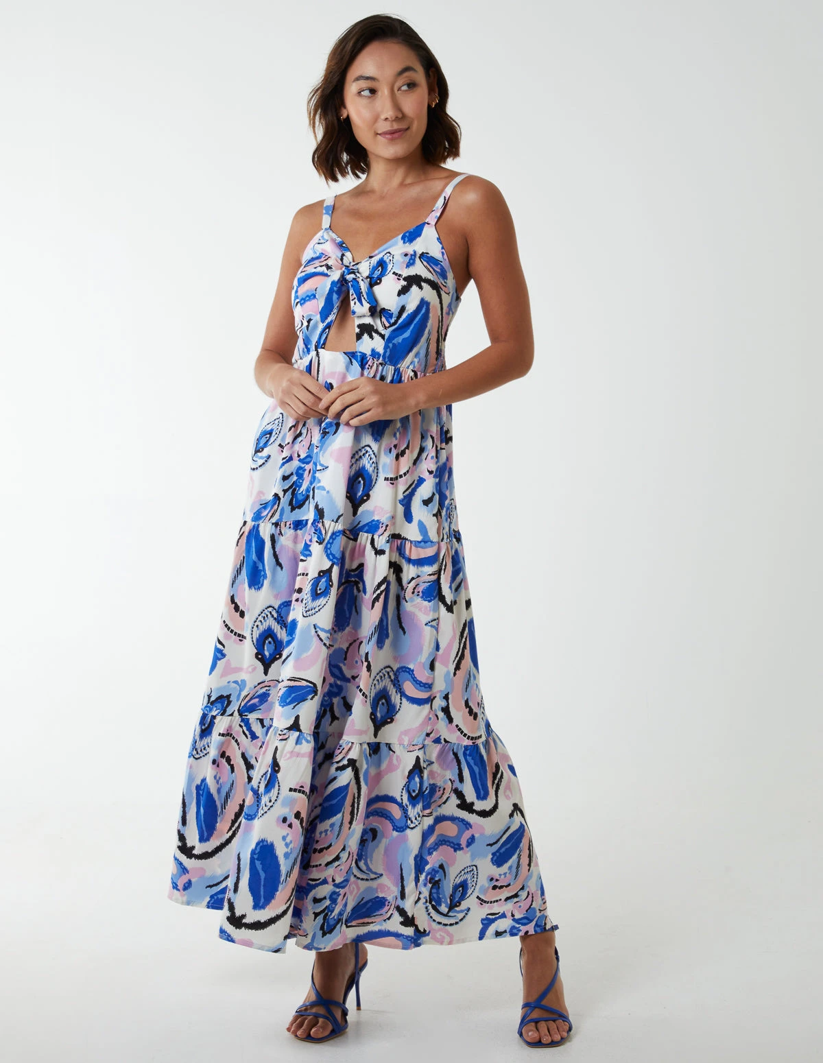 Abstract Tie Detail Dress 3 Abstract Tie Detail Dress