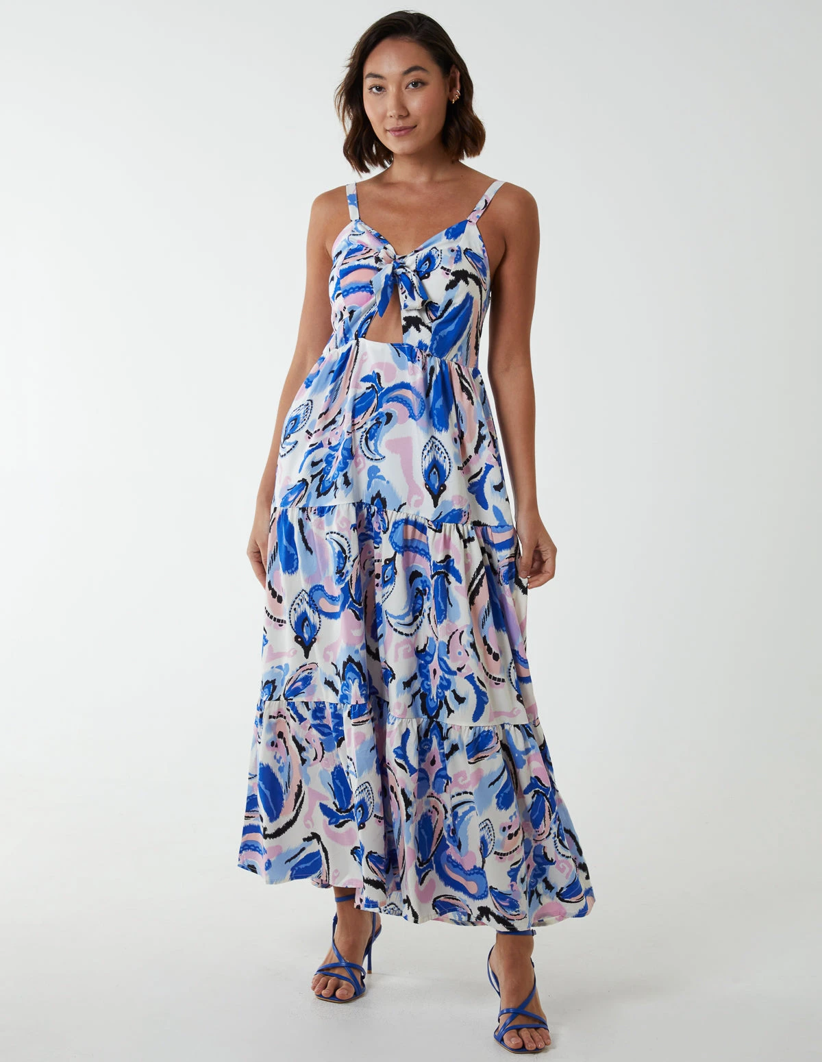 Abstract Tie Detail Dress 5 Abstract Tie Detail Dress - Image 3