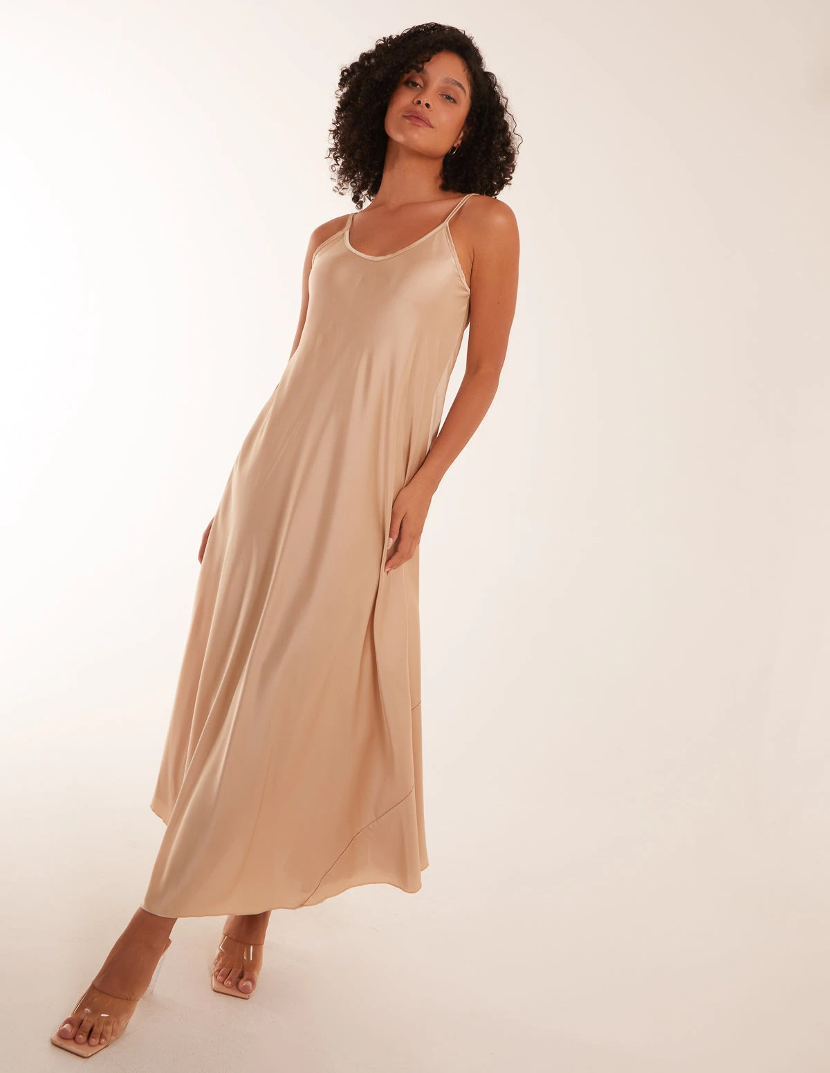 Satin Cami Maxi Dress 3 Satin Cami Maxi Dress