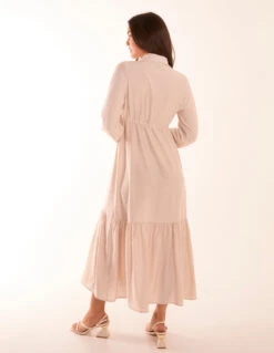 Belted Midi Dress -Moda Ulla Shop BV3089 LINEN 19245 1