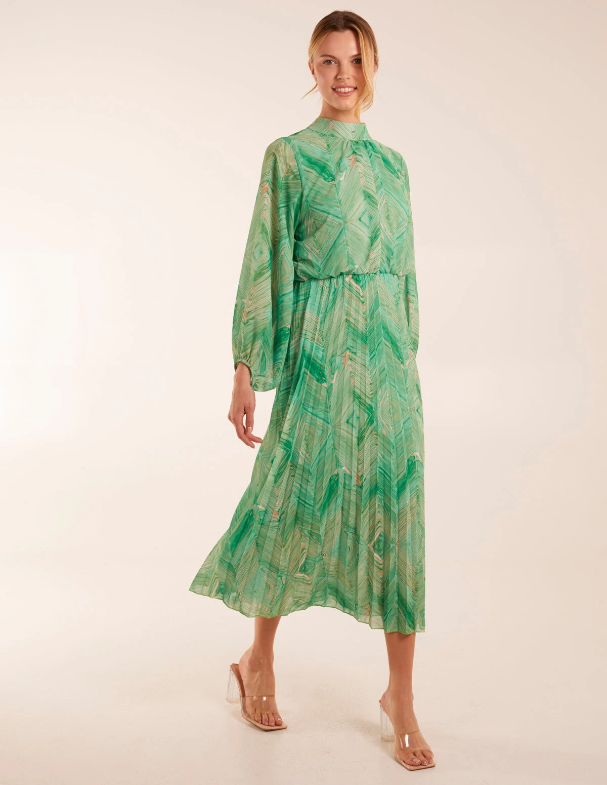 Diamond Aztec High Neck Dress 3 Diamond Aztec High Neck Dress