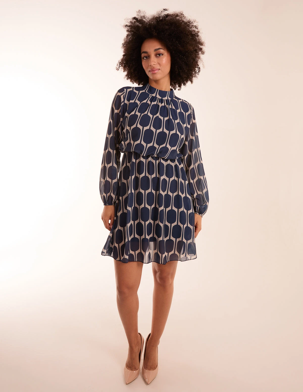 Geometric Print Dress 3 Geometric Print Dress