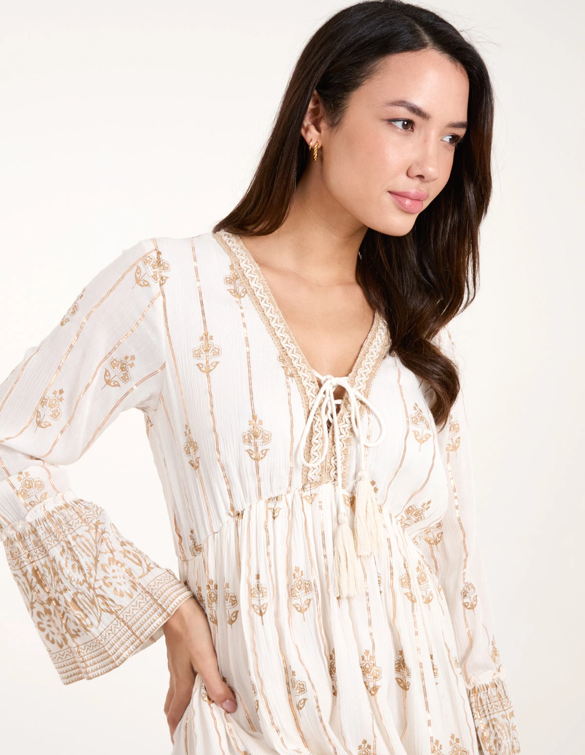 Lace-Up Mini Dress 4 Lace-Up Mini Dress - Image 2