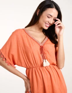 Moda Ulla Shop -Moda Ulla Shop bv245890 orange 7401