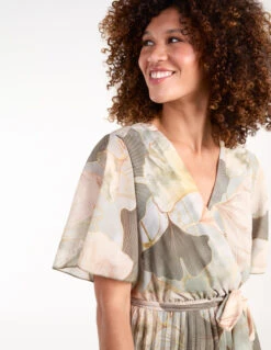 Moda Ulla Shop -Moda Ulla Shop bv3882 khaki 35606