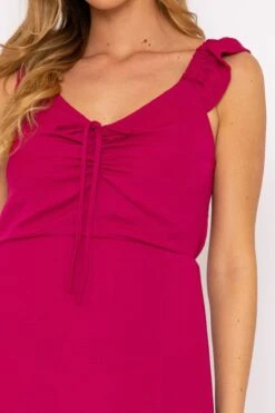 Adeline Pink Midi Dress -Moda Ulla Shop carraig donn adeline pink midi dress 114484