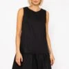 Black Poplin Mini Dress -Moda Ulla Shop carraig donn black poplin mini dress 262793