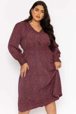 Brioni Dress In Floral Print -Moda Ulla Shop carraig donn brioni dress in floral print 407199