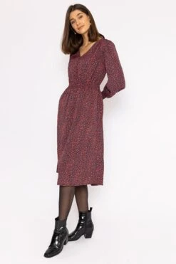 Brioni Dress In Floral Print -Moda Ulla Shop carraig donn brioni dress in floral print 626659