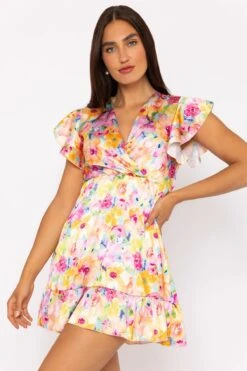 Cheryl Mini Dress In Multi Print 12 Cheryl Mini Dress In Multi Print -Moda Ulla Shop carraig donn cheryl mini dress in multi print 550644