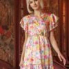Cheryl Mini Dress In Multi Print -Moda Ulla Shop carraig donn cheryl mini dress in multi print 699512