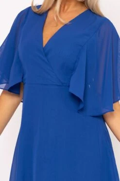 Cobalt Angel Sleeve Dress -Moda Ulla Shop carraig donn cobalt angel sleeve dress 895914