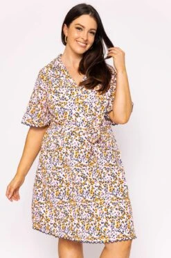 Vero Moda Curve Curve - Ariella Dress In Multi 9 Vero Moda Curve Curve - Ariella Dress In Multi -Moda Ulla Shop carraig donn curve ariella dress in multi 152931