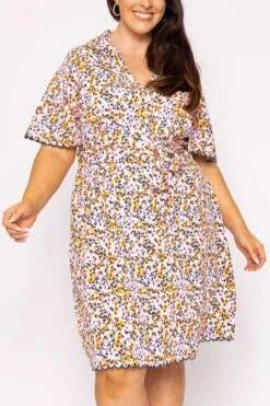 Vero Moda Curve Curve - Ariella Dress In Multi 11 Vero Moda Curve Curve - Ariella Dress In Multi -Moda Ulla Shop carraig donn curve ariella dress in multi 410163