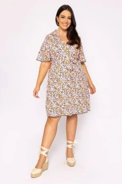 Vero Moda Curve Curve - Ariella Dress In Multi 10 Vero Moda Curve Curve - Ariella Dress In Multi -Moda Ulla Shop carraig donn curve ariella dress in multi 499701