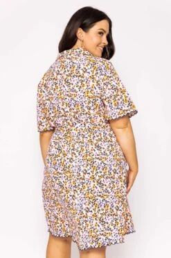 Vero Moda Curve Curve - Ariella Dress In Multi 12 Vero Moda Curve Curve - Ariella Dress In Multi -Moda Ulla Shop carraig donn curve ariella dress in multi 744415