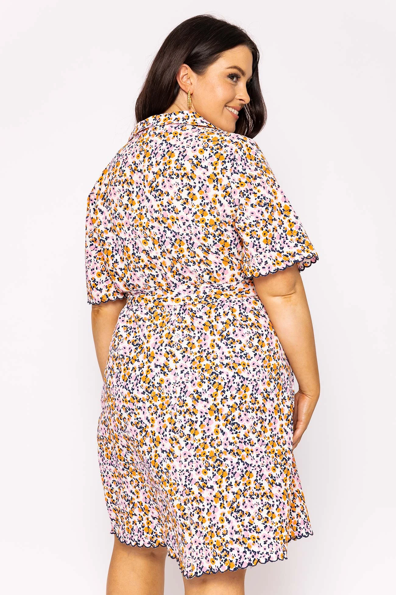 Vero Moda Curve Curve - Ariella Dress In Multi 7 Vero Moda Curve Curve - Ariella Dress In Multi - Image 5