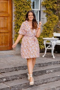 Vero Moda Curve Curve - Ariella Dress In Multi 13 Vero Moda Curve Curve - Ariella Dress In Multi -Moda Ulla Shop carraig donn curve ariella dress in multi 819253