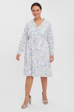 Vero Moda Curve Curve - Katherine Dress In Green