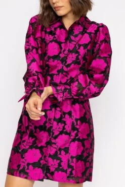 Y.A.S Franka Shirt Dress In Black -Moda Ulla Shop carraig donn franka shirt dress in black 798839