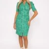 Green Floral Crinkle Dress 1 Green Floral Crinkle Dress -Moda Ulla Shop carraig donn green floral crinkle dress 965338