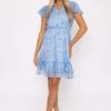 Maria Blue Printed Knee Dress -Moda Ulla Shop carraig donn maria blue printed knee dress 460473