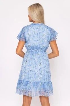 Maria Blue Printed Knee Dress -Moda Ulla Shop carraig donn maria blue printed knee dress 587423