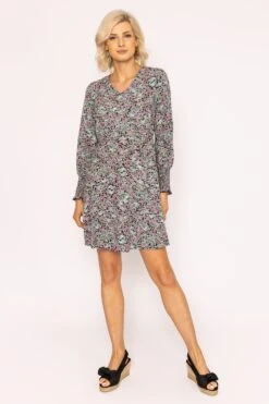 Vero Moda Mollie Dress In Green Print