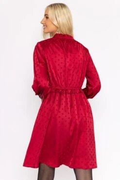 Nicola Dress In Red -Moda Ulla Shop carraig donn nicola dress in red 999391