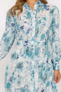 Phoebe Blue Midi Dress -Moda Ulla Shop carraig donn phoebe blue midi dress 635185