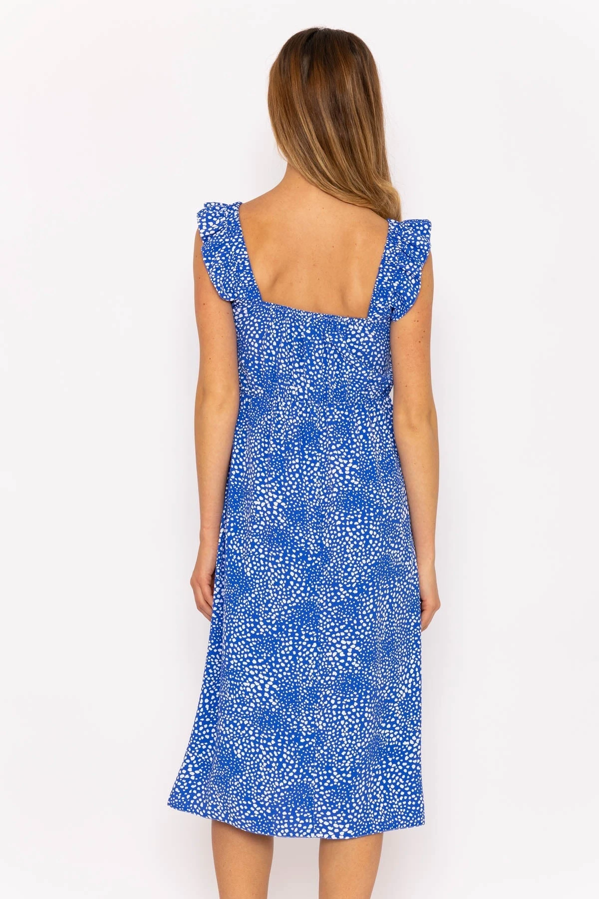 Sadie Blue Printed Midi Dress 7 Sadie Blue Printed Midi Dress - Image 5
