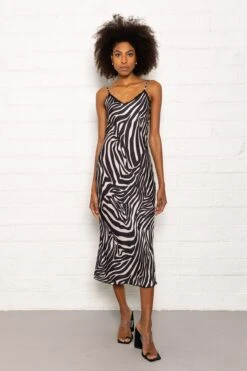 Valentina Midi Dress In Zebra Print 22 Valentina Midi Dress In Zebra Print -Moda Ulla Shop carraig donn valentina midi dress in zebra print 686312