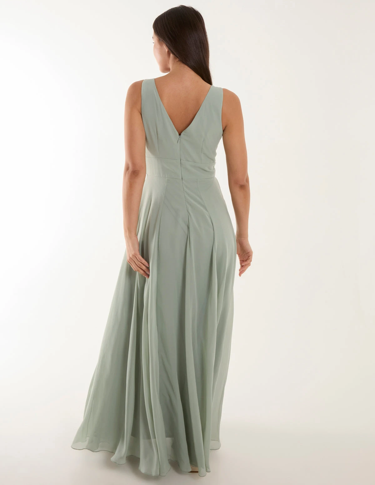 Embellished V-Neck Maxi Dress 6 Embellished V-Neck Maxi Dress - Image 4